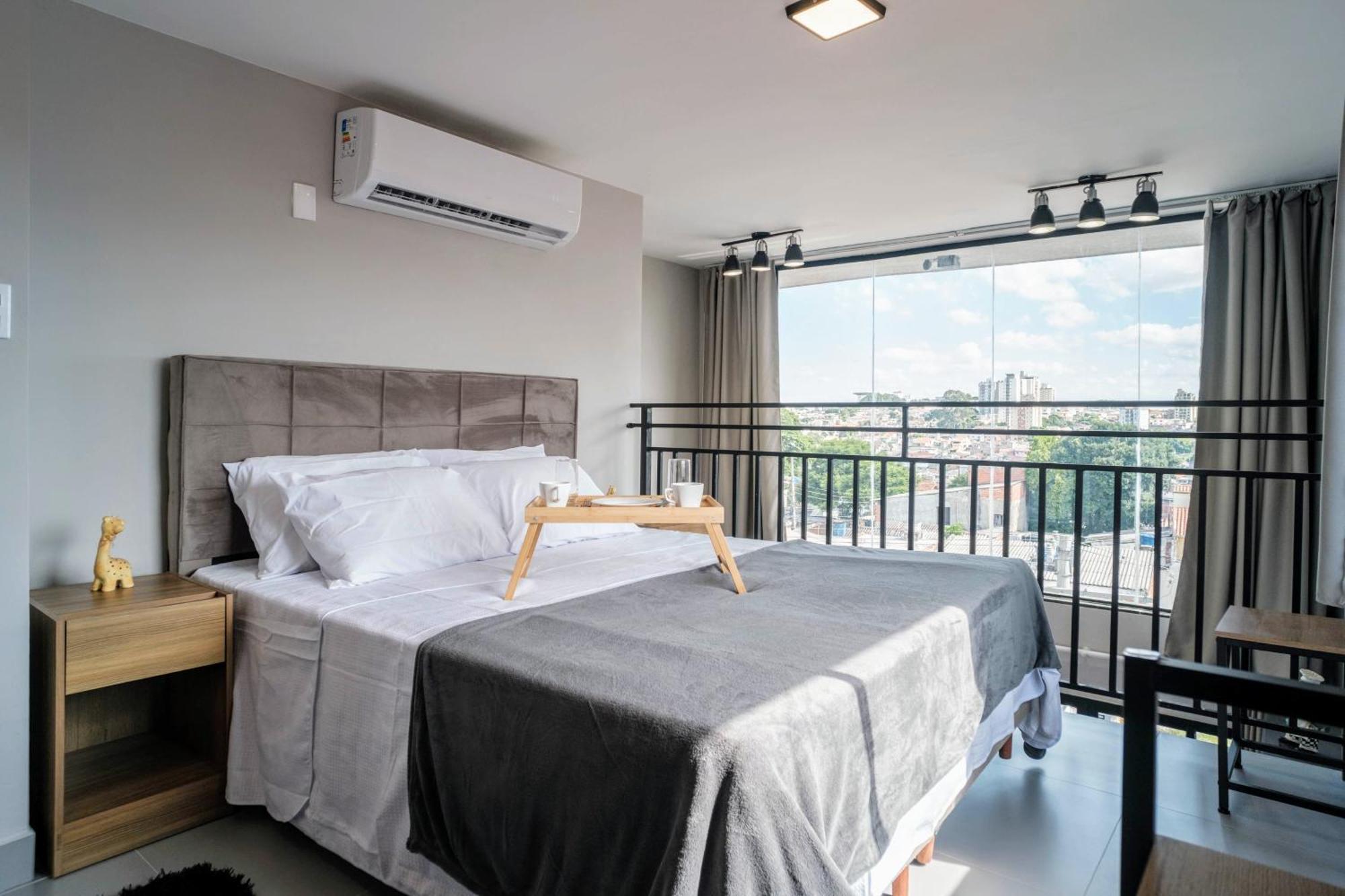 Loft Com Vista Panoramica Aeroporto Spexpo Metro Com Ac *