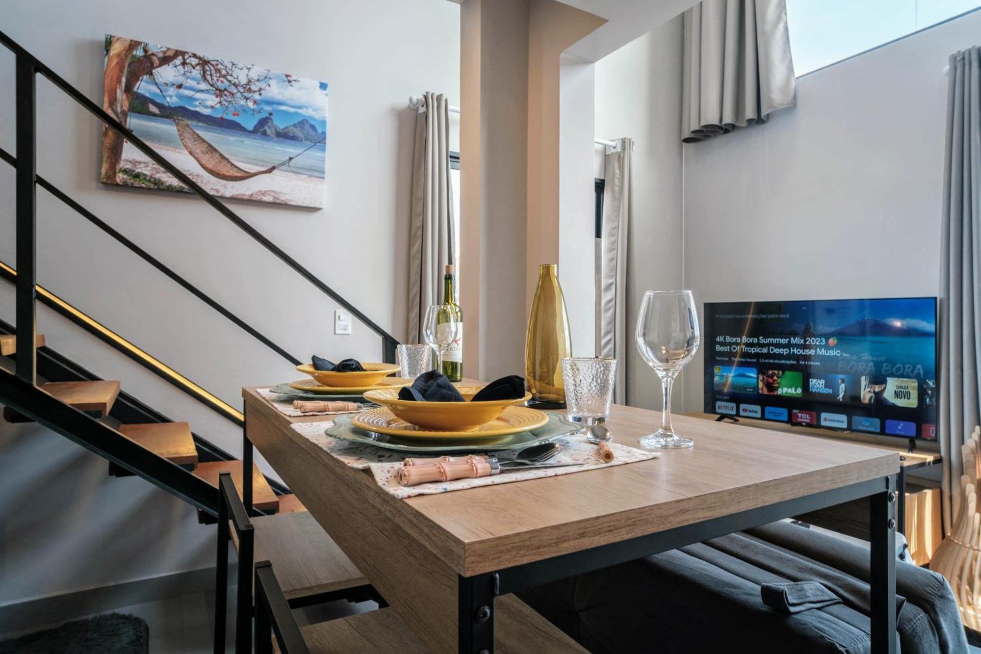 Apartamento Loft Com Vista Panoramica Aeroporto Spexpo Metro Com Ac São Paulo
