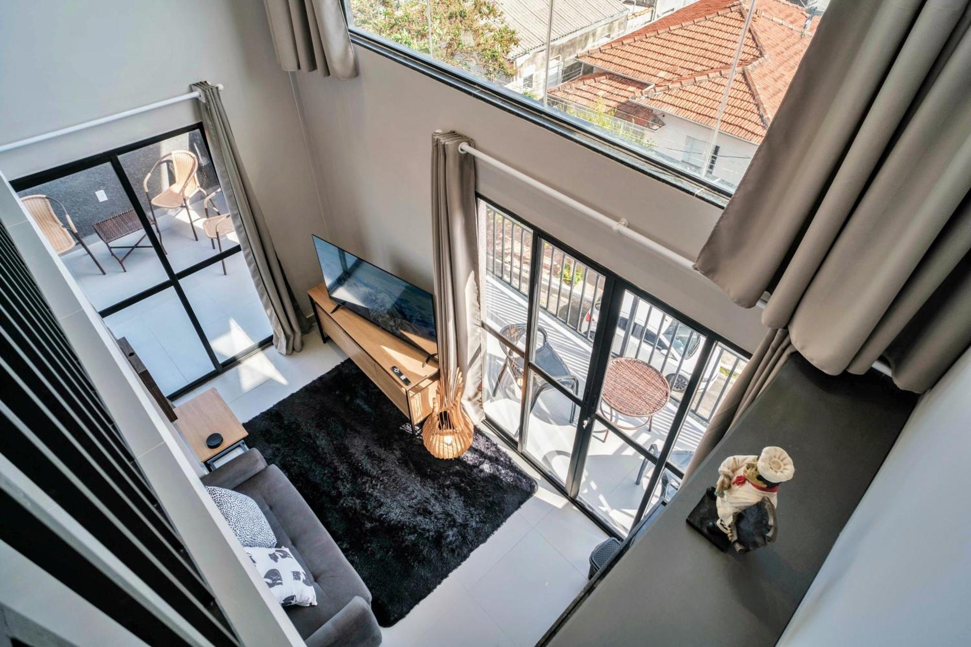 Apartamento Loft Com Vista Panoramica Aeroporto Spexpo Metro Com Ac São Paulo